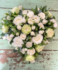 Floral heart by Rose&Mary florist