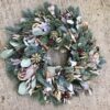 Christmas wreath natural lime