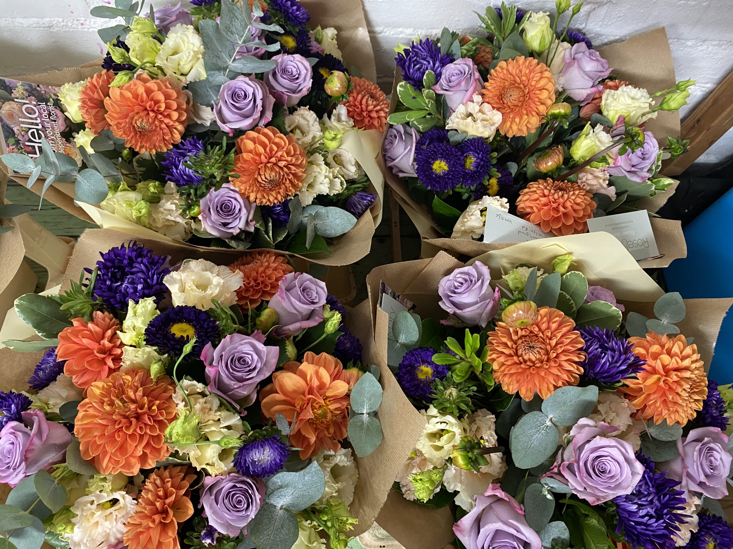 dahlia bouquet