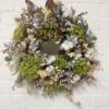 autumn wreath white