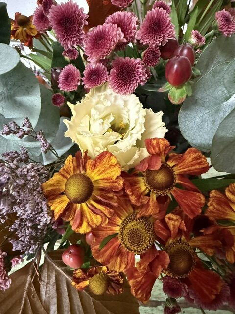 October bouquet by Rose&Mary Flower Studio